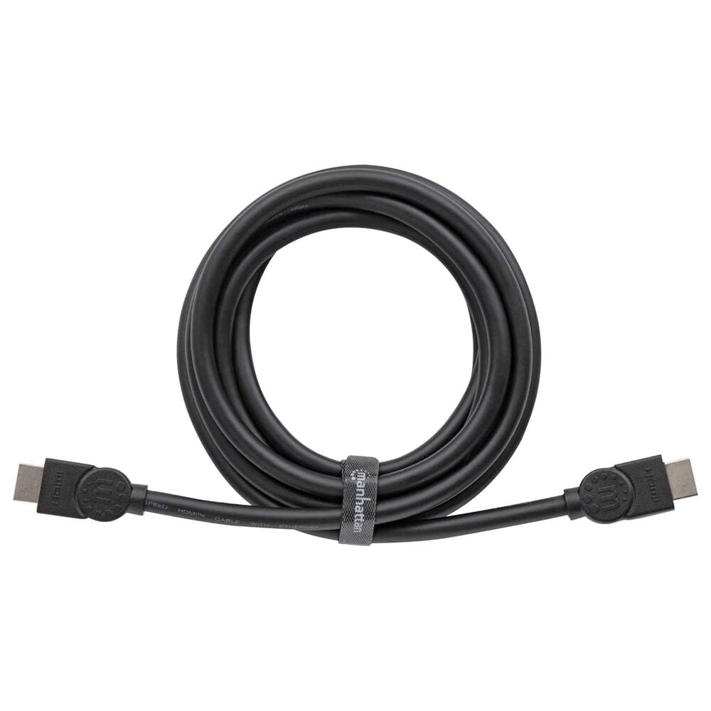 Manhattan 15" Certified Premium High Speed HDMI Cable with Ethernet in Black, , large