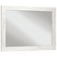 Ashley Paxberry Bedroom Mirror in Whitewash, , large