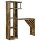 Pacific Landing Belvedere 5-Shelf Bar Table Storage in Antique Nutmeg, , large
