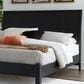 Ashley Danziar King Panel Headboard in Matte Black, , large