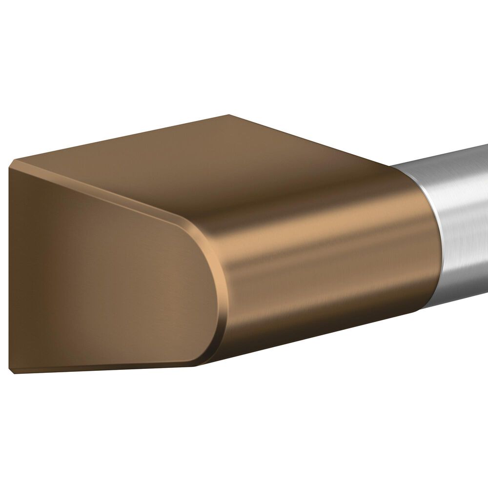 Fisher &amp; Paykel 36&quot; Professional Round Flush Handle Kit for Integrated Refrigerator Freezer in Stainless Steel and Dark Copper, , large