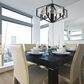 Golden Lighting Varsha 6-Light Chandelier in Matte Black, , large
