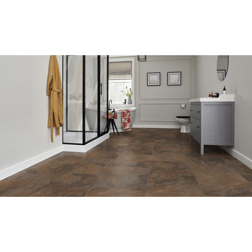 Karndean Korlok Select Antique Copper 18&quot; x 24&quot; Luxury Vinyl Tile, , large