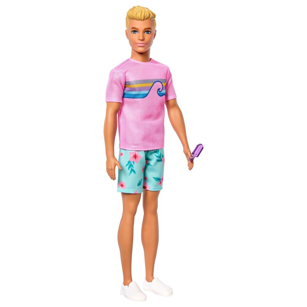 Barbie Beach Detectives Ken Doll with Signature Outfit in Multicolor, , large
