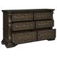 Millenium Maylee Dresser and Mirror in Dark Brown, , large