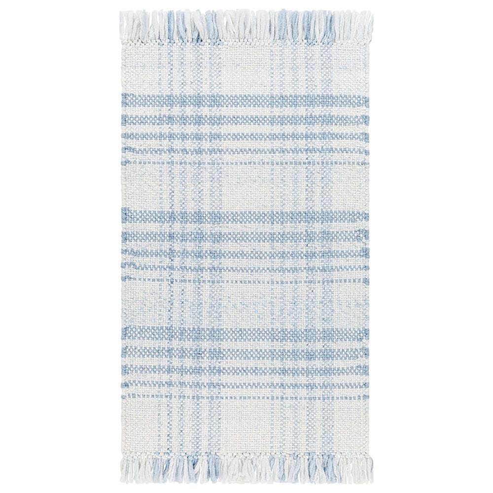 Surya Primrose PRM-2304 2"6" x 8" Light Grey, Light Purple, Pewter, Light Blue and Ivory Runner, , large