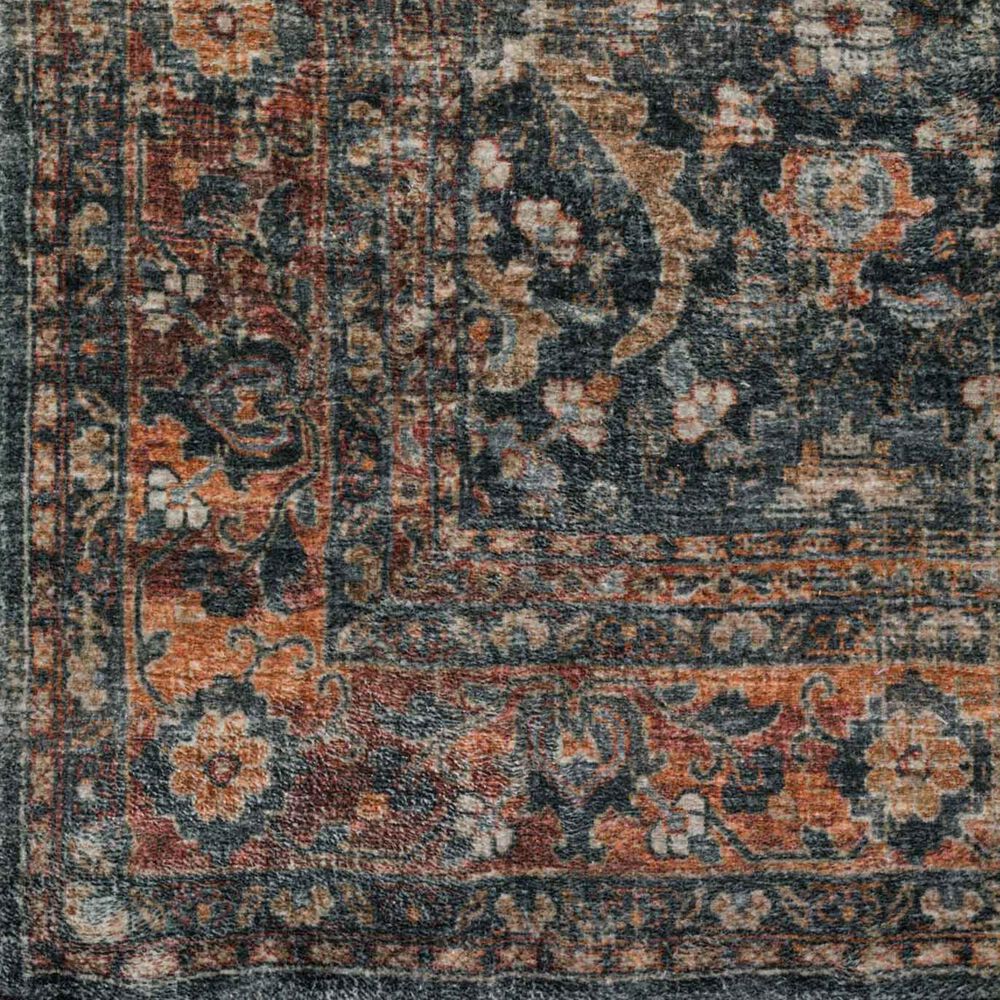 Dalyn Rug Company Jericho 10&#39; Round Charcoal Indoor/Outdoor Area Rug, , large