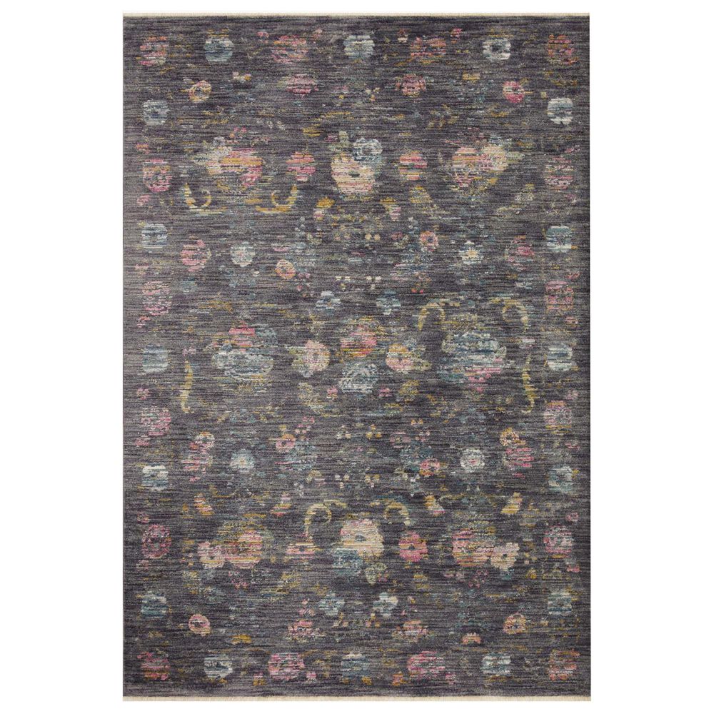Rifle Paper Co. x Loloi Provence 3"7" x 5"7" Joliette Slate Area Rug, , large