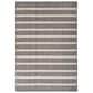 Nourison Positano POS03 Charcoal and Ivory 4" x 6" Indoor/Outdoor Area Rug, , large