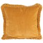 Teak Interiors Heirloom 20" x 20" Throw Pillow in Mustard, , large