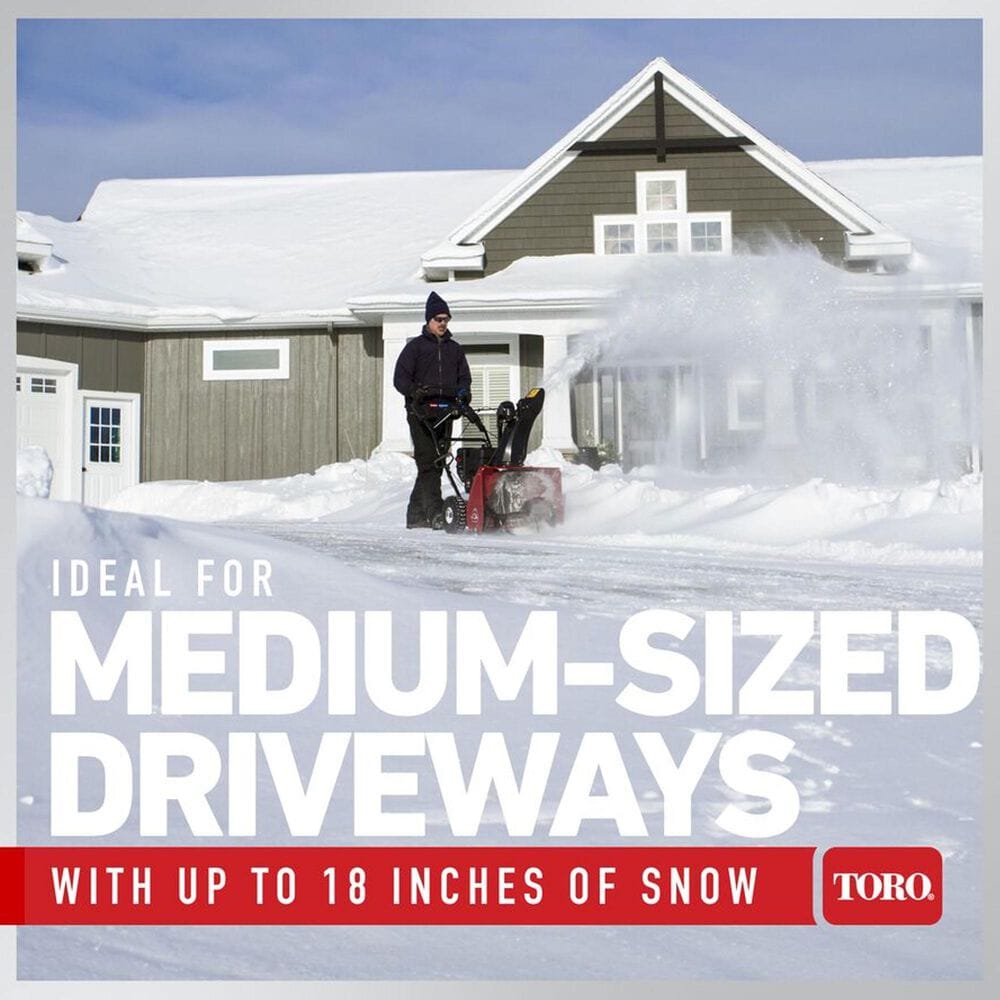 Toro 24&quot; Electric Start Single-Stage Snow Blower, , large