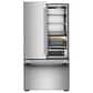 KitchenAid 25 Cu. Ft. Counter-Depth French Door Refrigerator in PrintShield Stainless, , large