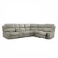 MotoMotion Grafton 6-Piece Leather Power Reclining Sectional in Ravenna Bone, , large
