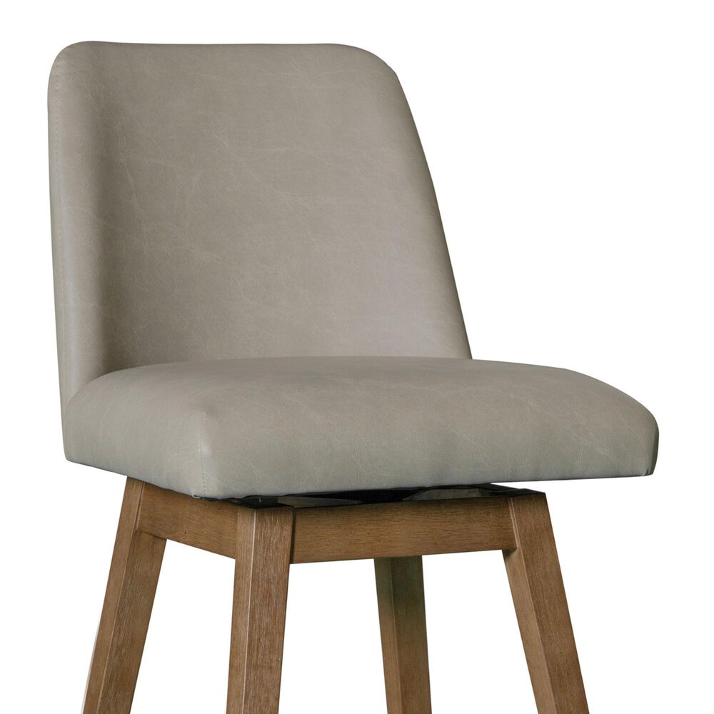 Armen Living Amelia 30" Swivel Bar Stool in Natural, , large