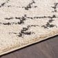 Surya Berber Shag BBE2301 2"7" x 7"3" Charcoal and Light Beige Runner, , large