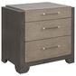 Nicolette Home Anderson Park Dark 3-Drawer Nightstand in Moose Trail and Frontier Brown, , large