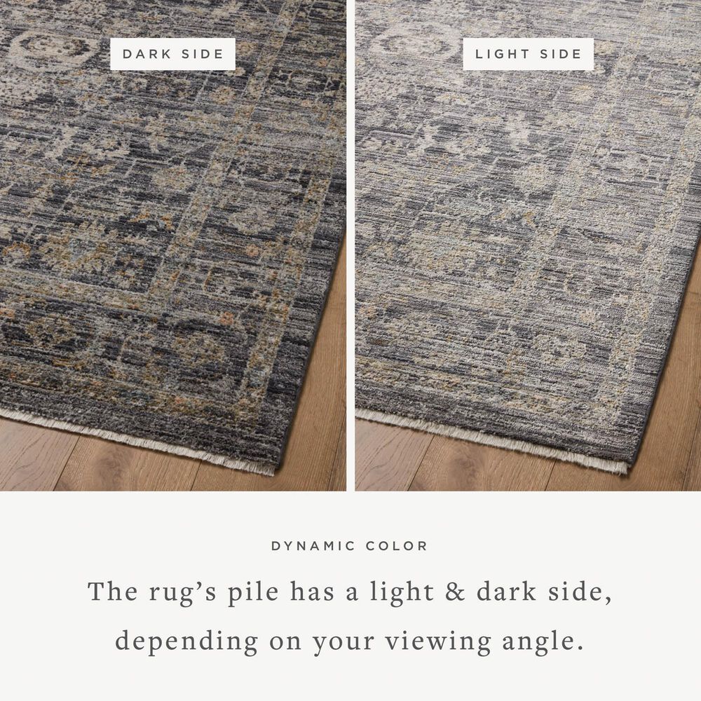 Loloi Katherine 2&#39;7&quot; x 12&#39; Midnight and Tobacco Runner, , large