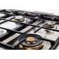 Bertazzoni Professional 7.0 Cu. Ft. Freestanding Dual Fuel Range in Nero, , large