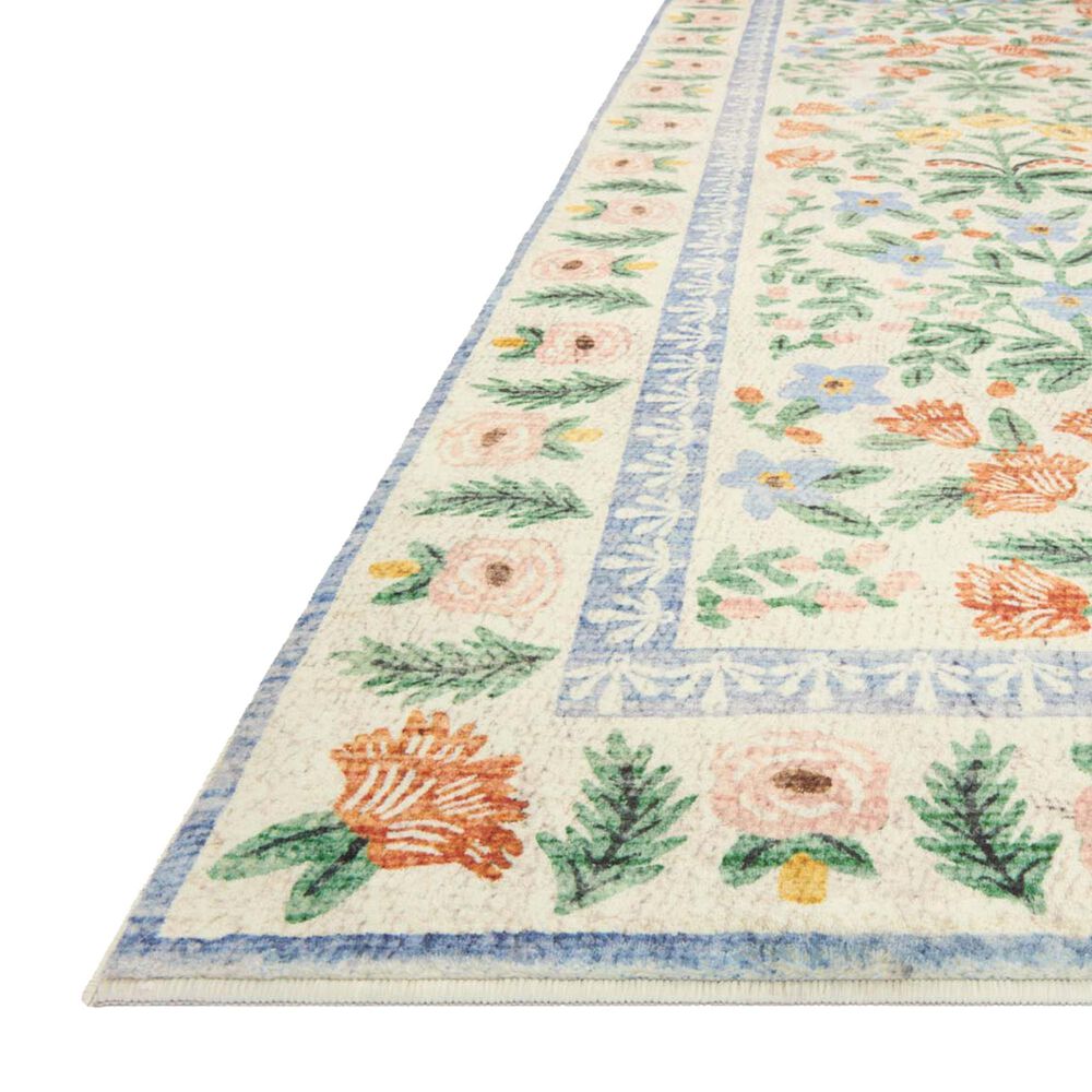 Rifle Paper Co Eden Mughal Garden 7&#39;6&quot; x 9&#39;6&quot; Cream Area Rug, , large
