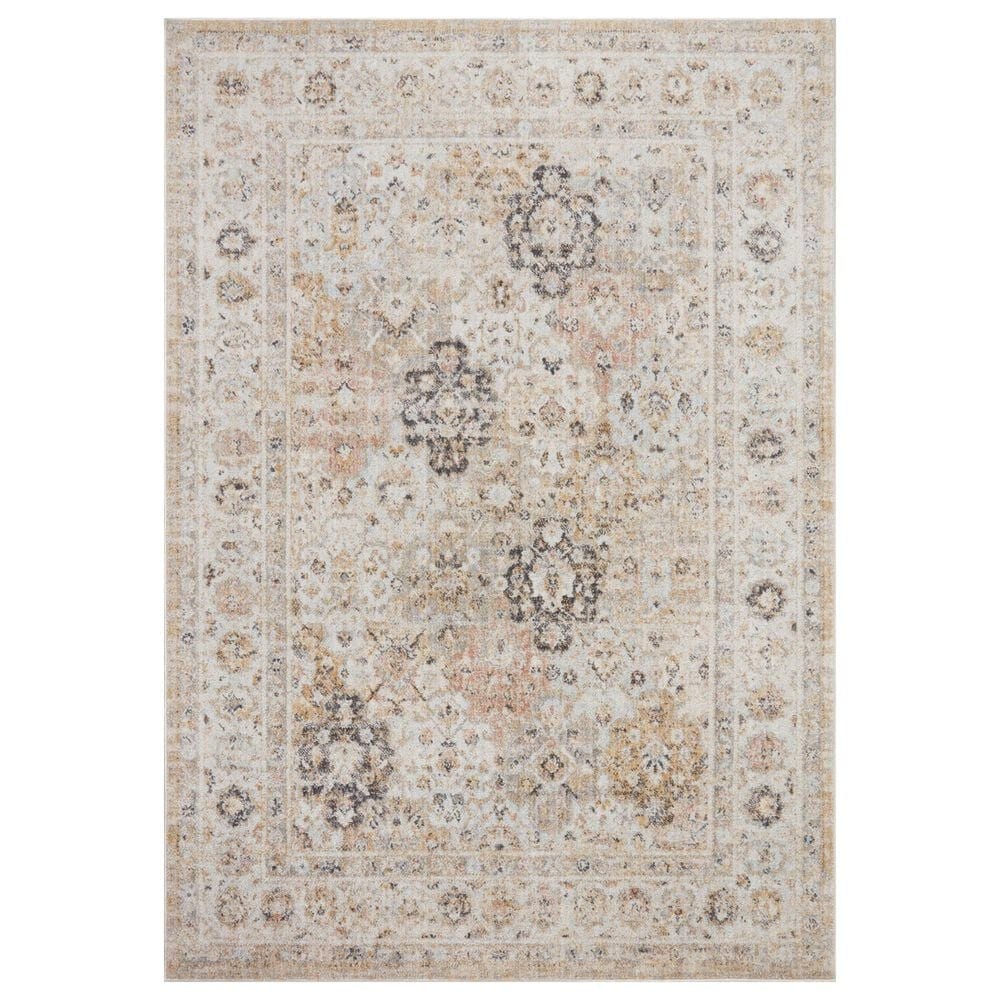 Loloi II Monroe 9"3" x 13" Beige and Multicolor Area Rug, , large