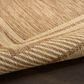 Nourison Horizon HOZ03 Natural 3" x 5" Indoor/Outdoor Area Rug, , large