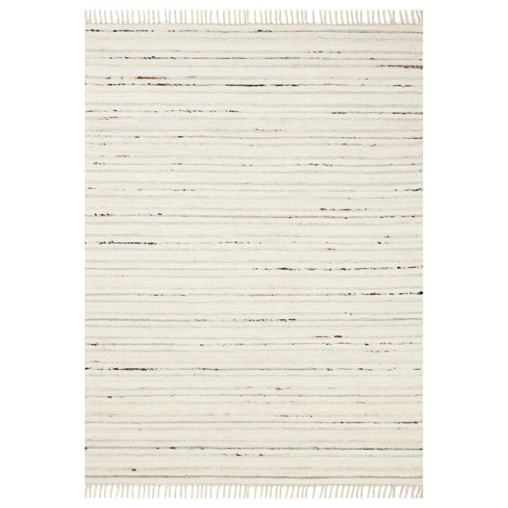 Magnolia Home Nico Ivory and Stone 5" x 7"6" Area Rug, , large