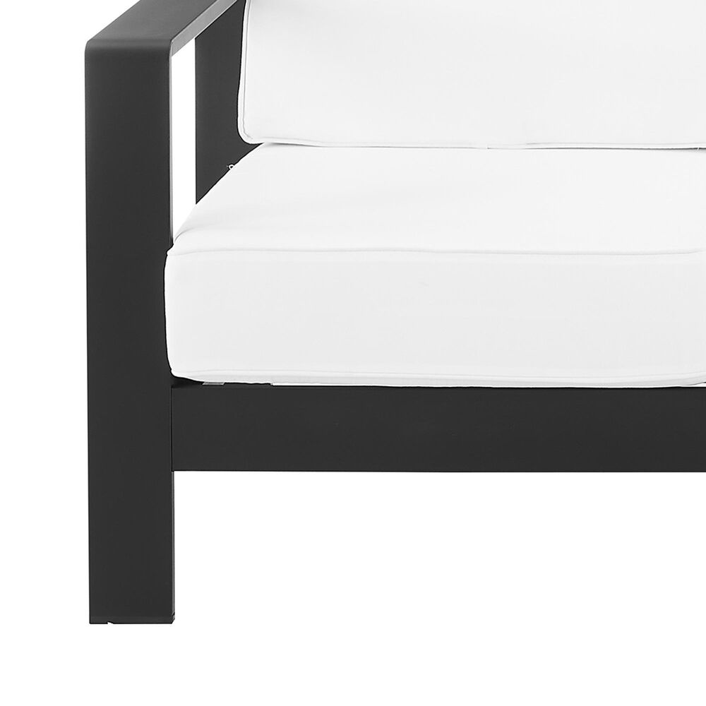 Linon Home Decor Karah 2-Seater Outdoor Sofa in White, , large