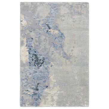 Nourison Silk Shadows 2" x 3" Blue and Sky Area Rug, , large