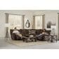 Catnapper Elliott 2-Piece Manual Lay Flat Reclining Sectional in Chocolate, , large