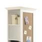 Pacific Landing Swivel Storage Cabinet in White, , large