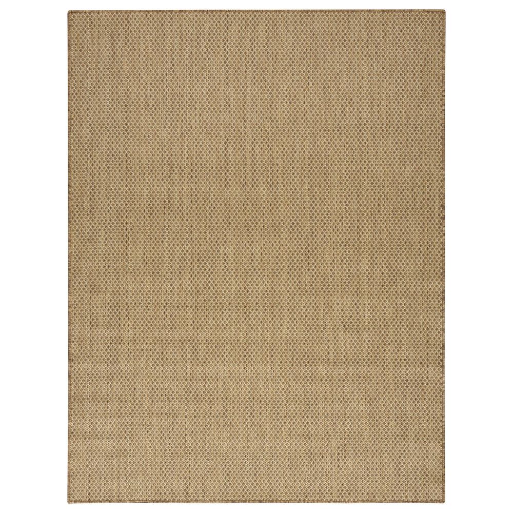 Nourison Courtyard Jute 10" x 14" Indoor/Outdoor Area Rug, , large