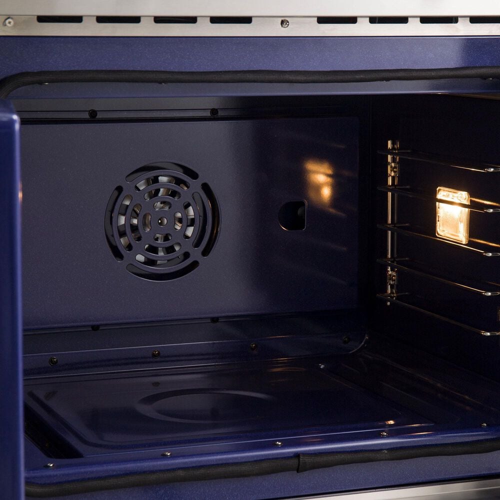 Forno Gallico 30" Double Electric Wall Oven with French Door in Stainless Steel, , large