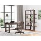 Ashley Breckington Bookcase in Dark Brown, , large
