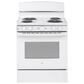 GE Appliances 30" Free-Standing Electric Range with Coil Top in White, , large