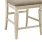 Ashley Realyn Counter Stool Set of 2 in Chipped White, , large