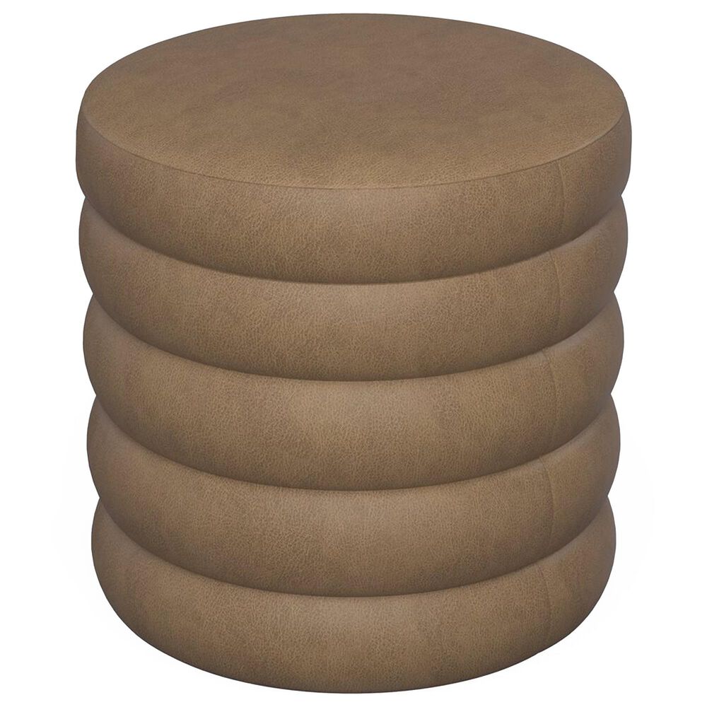 Golden Wave Furniture Zuri Storage Ottoman in Mocha, , large