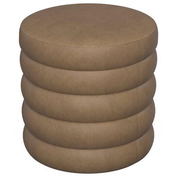 Golden Wave Furniture Zuri Storage Ottoman in Mocha, , large