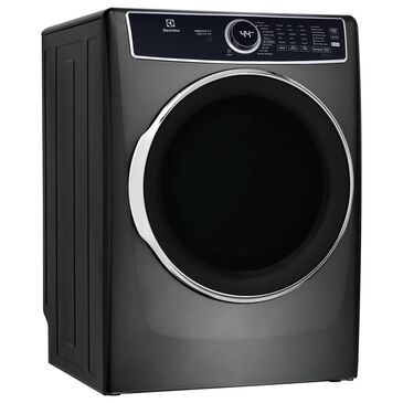 Electrolux 8 Cu. Ft. Front Load Gas Dryer with Steam in Titanium, , large