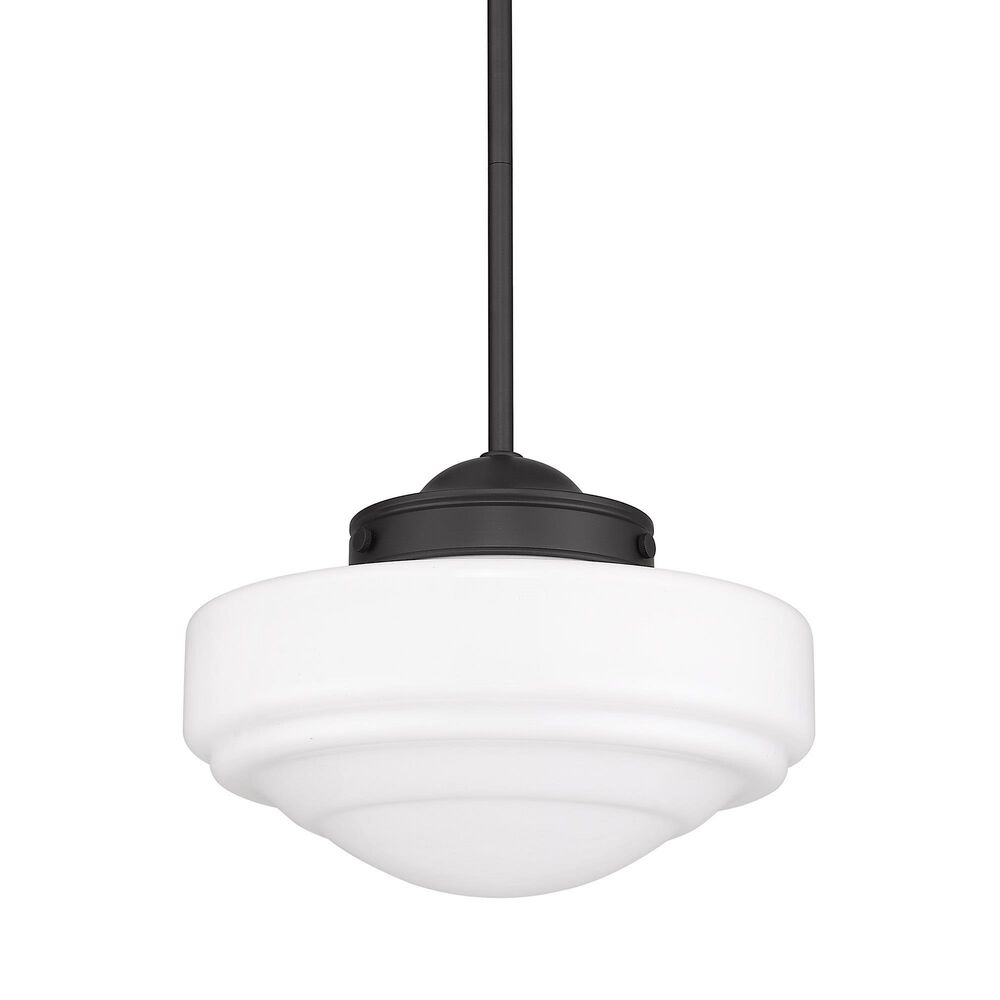 Golden Lighting Ingalls Medium Pendant in Matte Black, , large