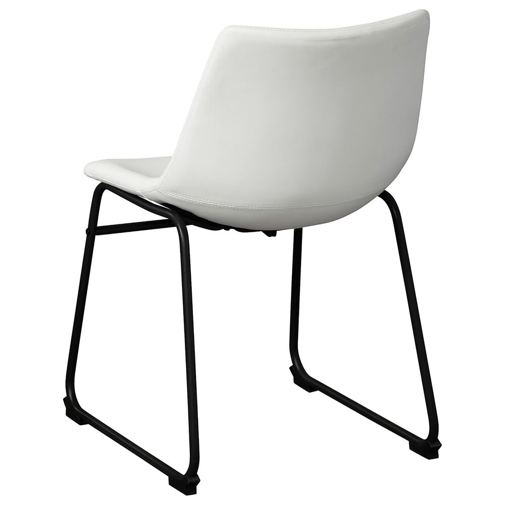 Signature Design by Ashley Centiar Side Chair in White, , large