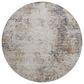 Dalyn Rug Company Neo NO4 8" Round Putty Area Rug, , large