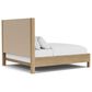 Shannon Hills Davie Queen Wood Panel Bed in Pale Oak, , large