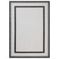 Loloi Easton Onyx and Ivory 4" x 6" Indoor/Outdoor Area Rug, , large