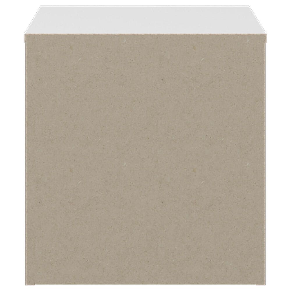 The Monday Company Delmar 2-Drawer Nightstand in Matte White, , large