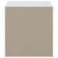 The Monday Company Delmar 2-Drawer Nightstand in Matte White, , large
