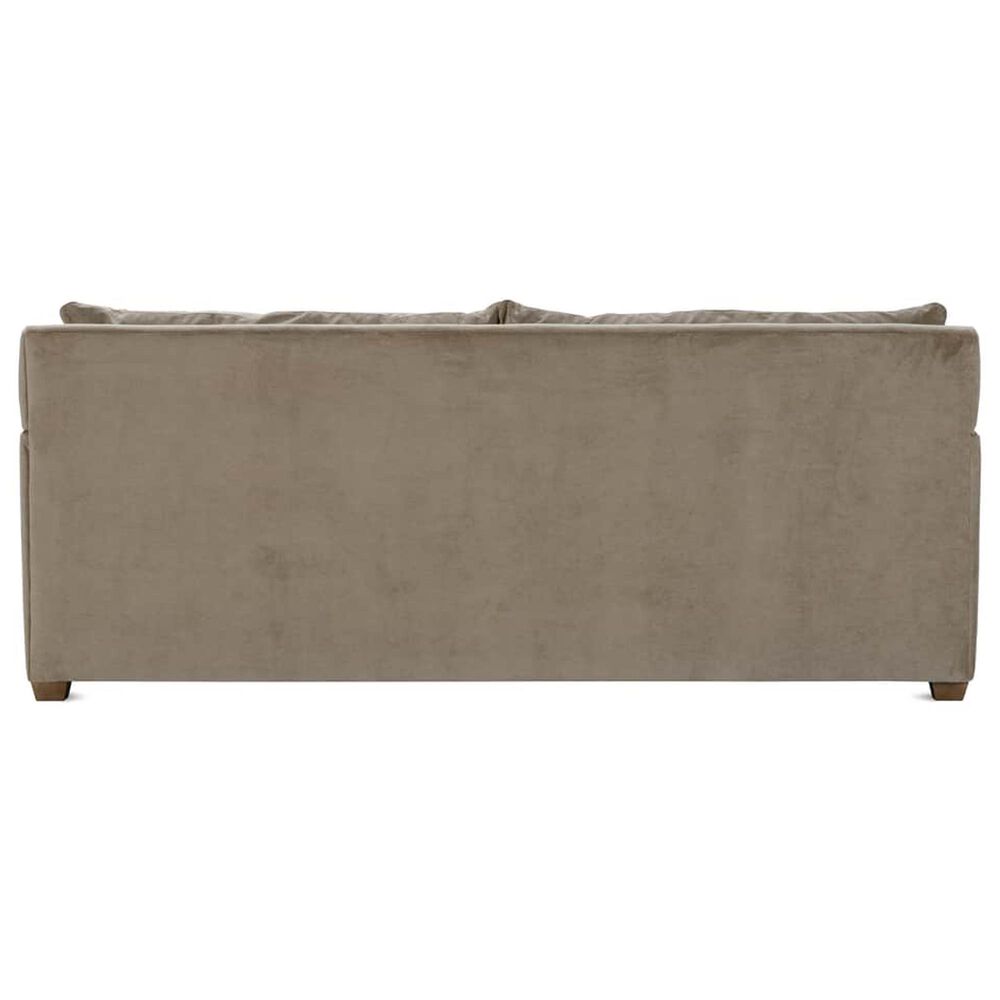Rowe Furniture Lilah Stationary Sofa in Fawn Brushed Velvet, , large