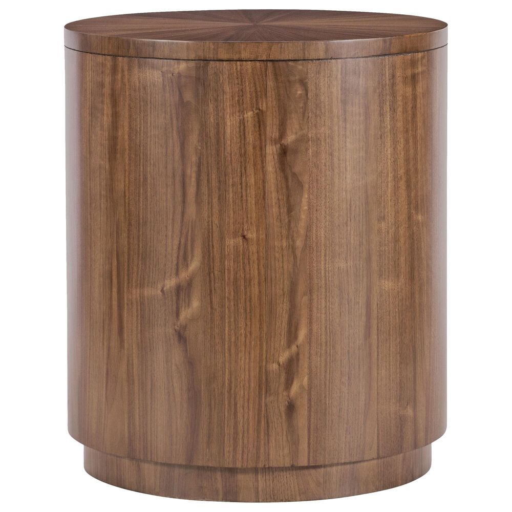 Hooker Furniture Eleana Round Nightstand in Light Caramel, , large
