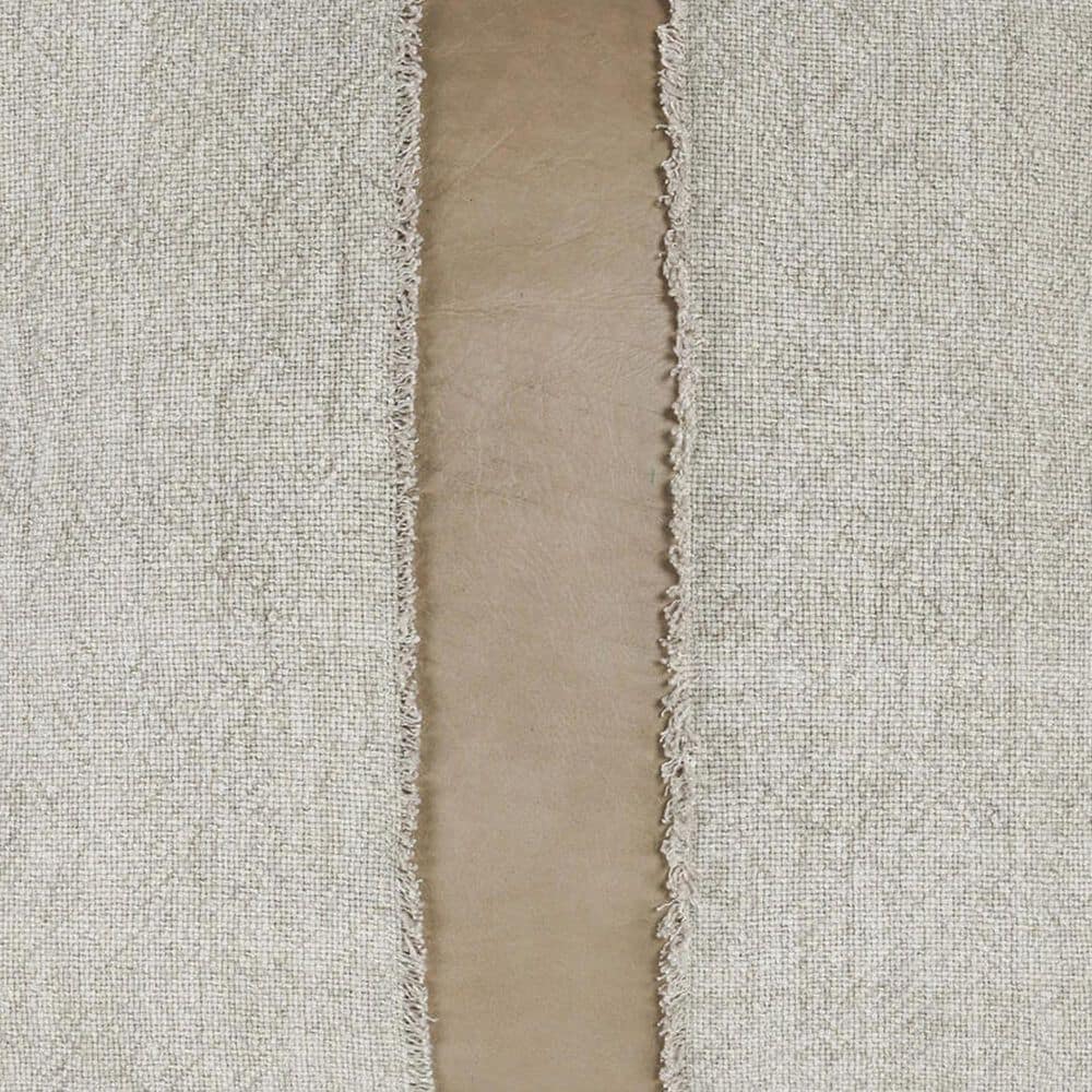 Classic Home Steam 26" Square Throw Pillow in Sandstorm Taupe and Natural, , large