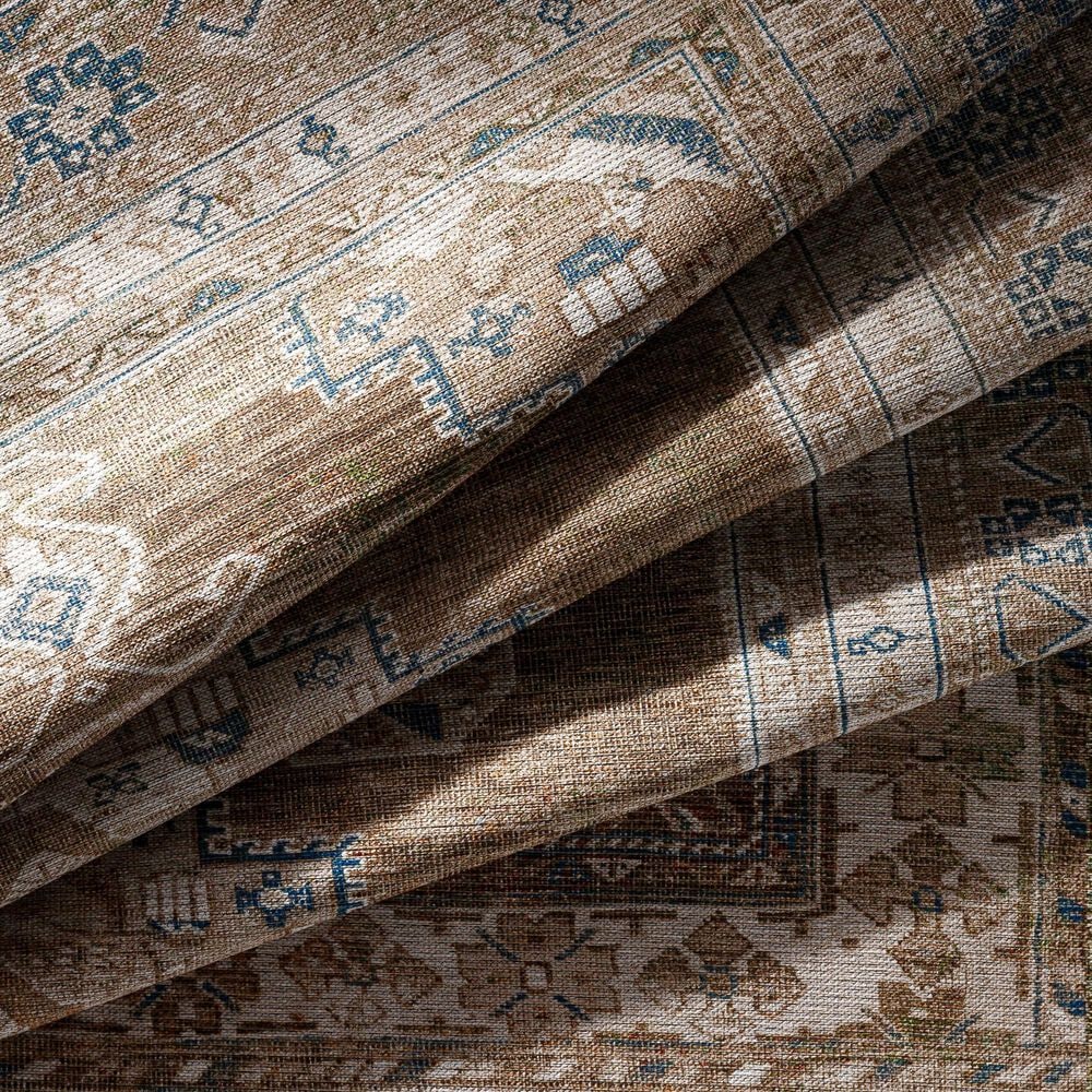 Surya Colin 6&#39;7&quot; x 9&#39; Dusty Sage, Light Beige, Blue and Cream Area Rug, , large