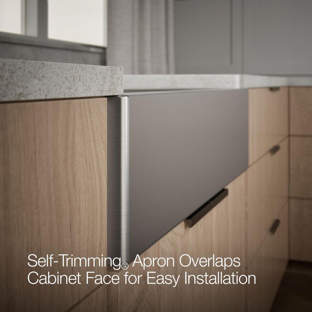 Kohler Strive 32.5" Undermount Single-Bowl Workstation Kitchen Sink in Stainless Steel, , large